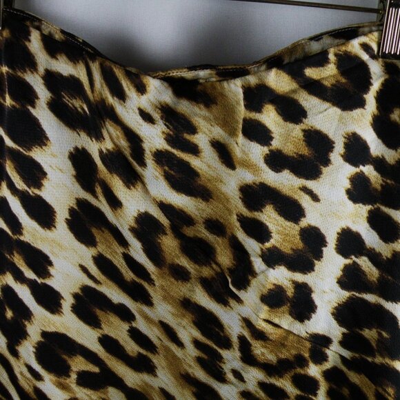GILLI Size 1X Animal Leopard Print Long Skirt NEW NWT - Picture 3 of 6